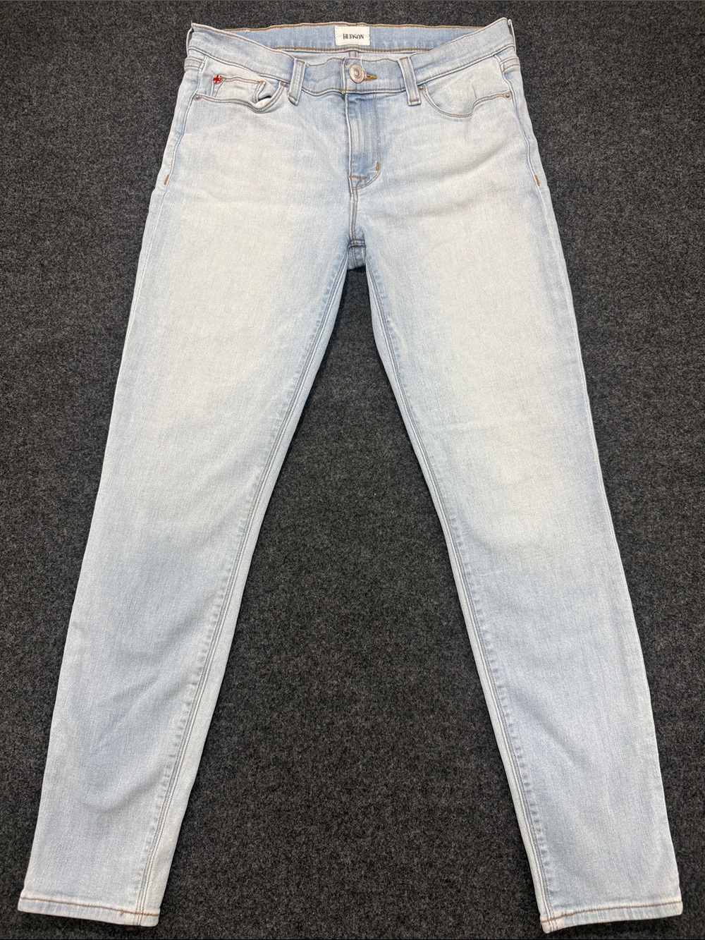 Hudson Jeans Pale Blue Skinny Jeans